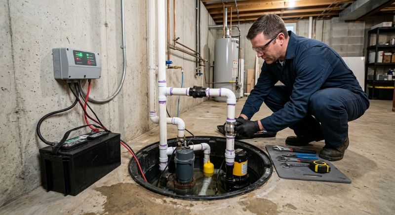Basement Sump Pump Service in Mobile, AL
