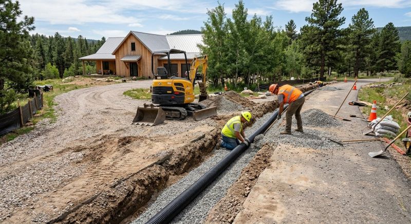 Drain Trenching in Salt Lake City, UT