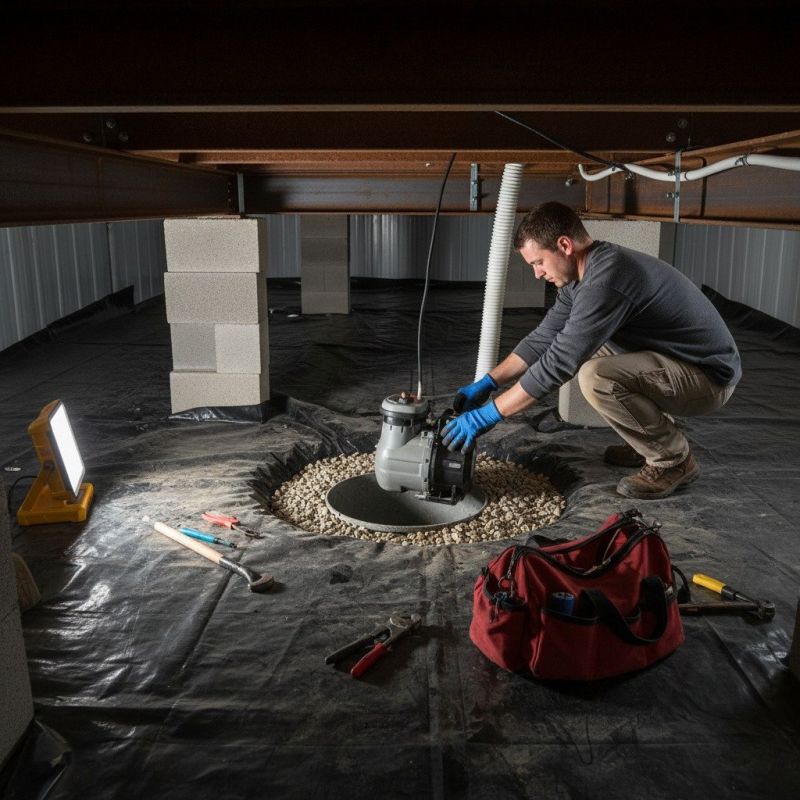 Drainage Pump Installation in Des Moines, IA