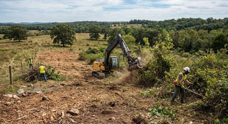 Easement Land Clearing in Salt Lake City, UT