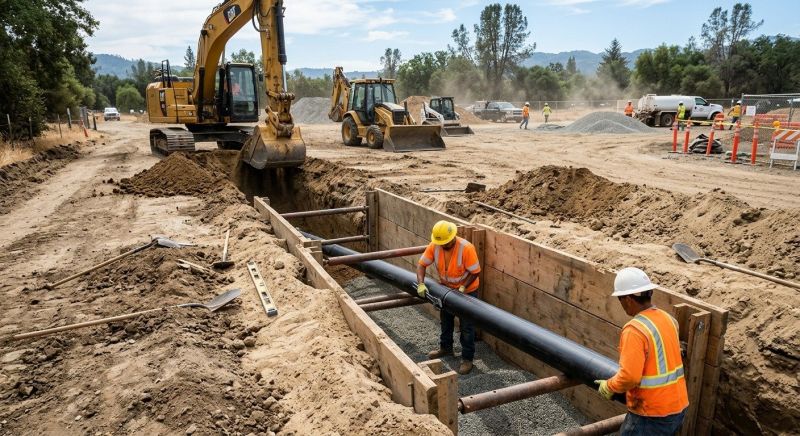 Gas Line Excavation in Salt Lake City, UT