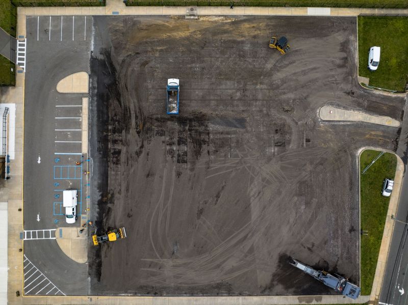 Parking Lot Excavation in Canton, GA