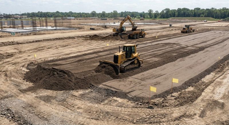 Parking Lot Excavation in Gainesville, GA