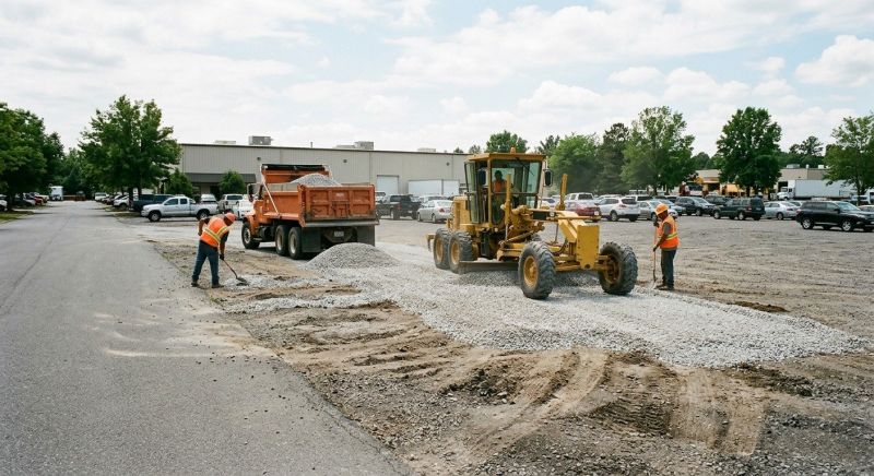 Parking Lot Leveling in Acworth, GA