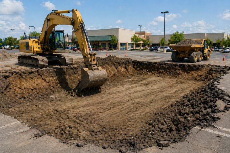 Parking Lot Leveling in Provo, UT