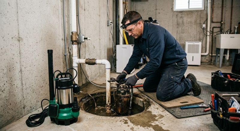 Sump Pump Plumbing in Mobile, AL