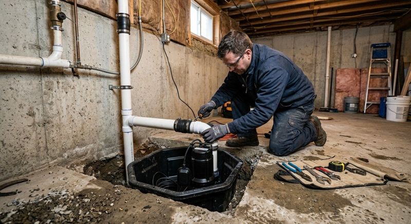 Sump Pump Plumbing in Huntsville, AL